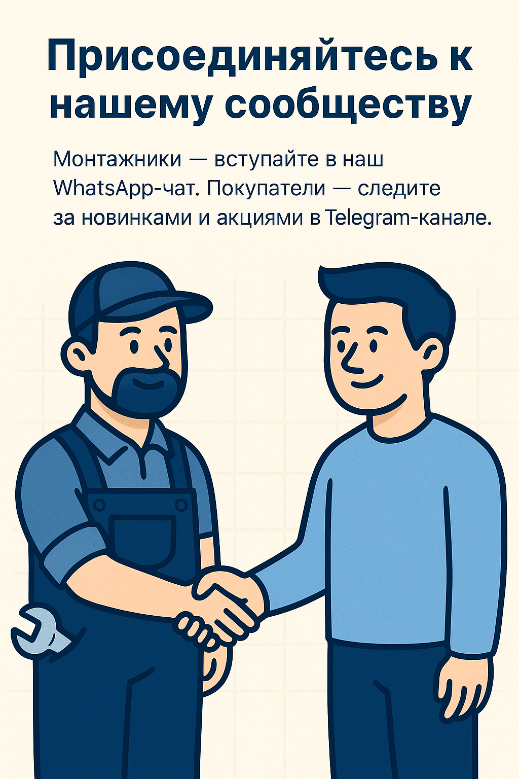 Сообщество монтажников и клиентов